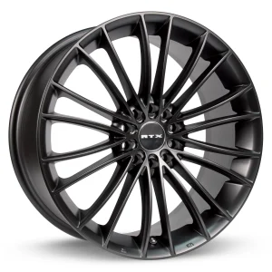 RTX Wheels – Turbine II – Black – 17″x7.5″ 40mm – All weather Wheels – 082497